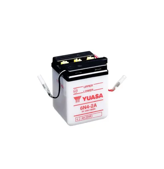 Yuasa 6N4-2A-7 (DC) 6V Batteri til Motorcykel
