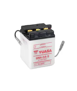 Yuasa 6N4-2A-9 (DC) 6V Batteri til Motorcykel