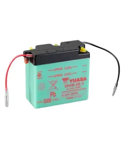 Yuasa 6N4B-2A-3 (DC) 6V Batteri til Motorcykel