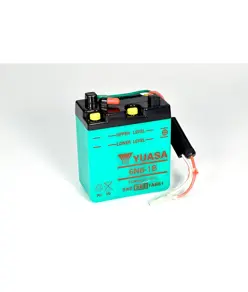 Yuasa 6N6-1B (DC) 6V Batteri til Motorcykel