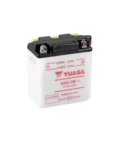 Yuasa 6N6-3B-1 6V Batteri til Motorcykel
