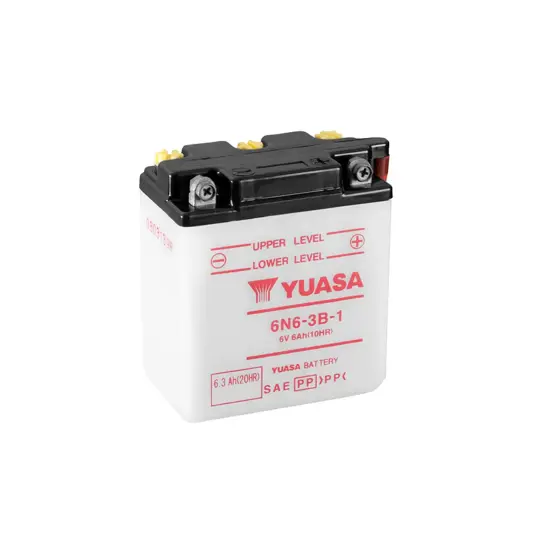 Yuasa 6N6-3B-1 6V Batteri til Motorcykel