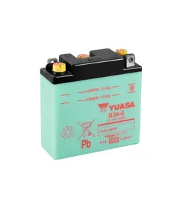 Yuasa B39-6 (DC) 6V Batteri til Motorcykel