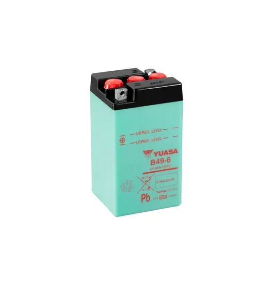Yuasa B49-6 6V Batteri til Motorcykel
