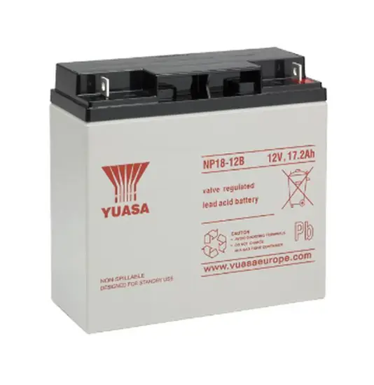 Yuasa NP18-12B - 12V 18Ah (Back-up / Start)