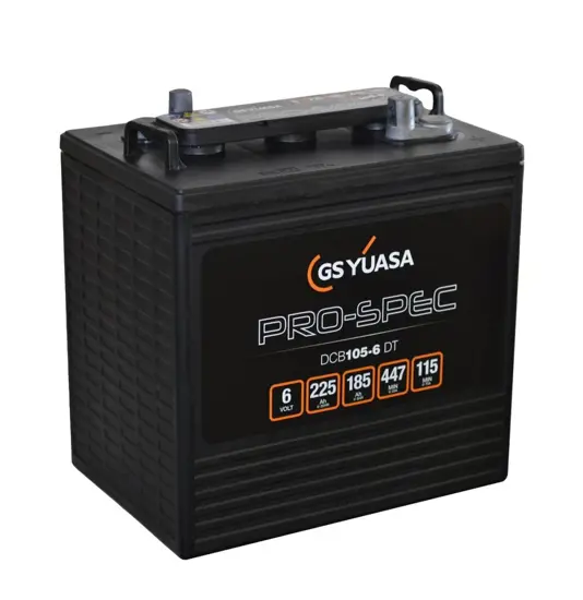 Yuasa Pro-Spec DCB105-6 6V 225Ah Deep Cycle Batteri