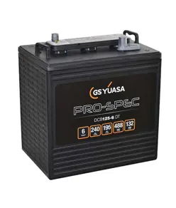 Yuasa Pro-Spec DCB125-6 6V 240Ah Deep Cycle Batteri