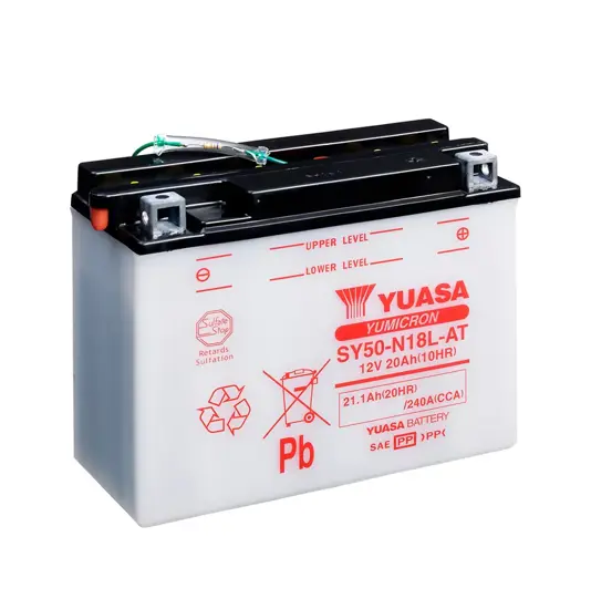 Yuasa SY50-N18L-AT 12V Batteri til Motorcykel