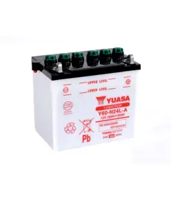 Yuasa Y60-N24L-A 12V Batteri til Motorcykel