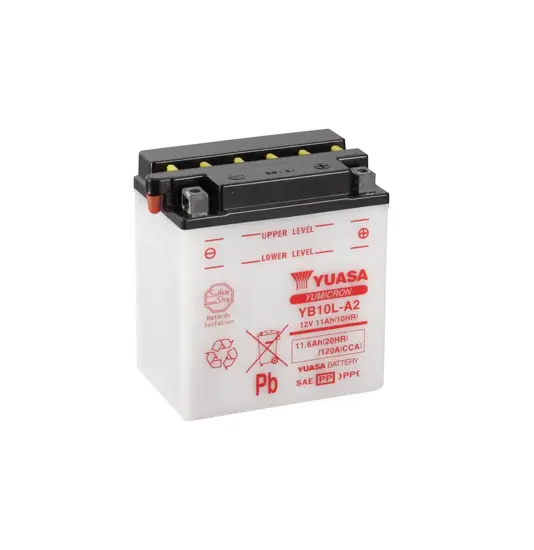Yuasa YB10L-A2 12V Batteri til Motorcykel