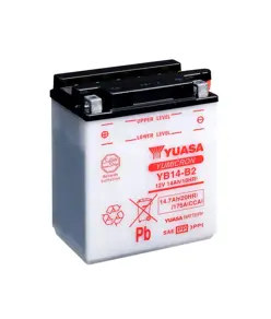 Yuasa YB14-B2 12V Batteri til Motorcykel