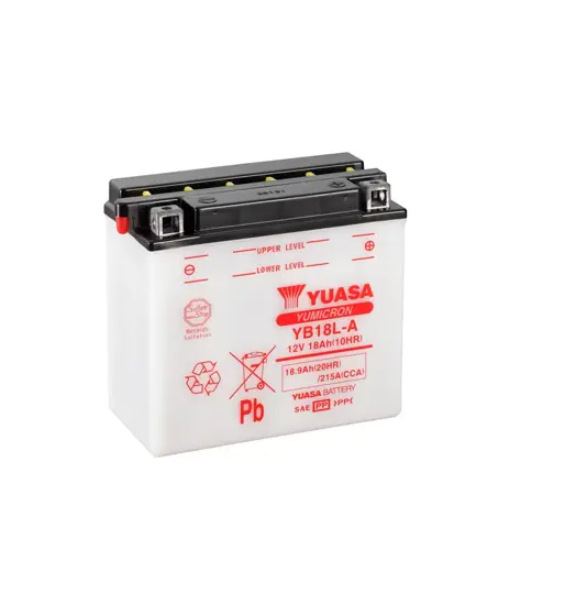 Yuasa YB18L-A 12V Batteri til Motorcykel