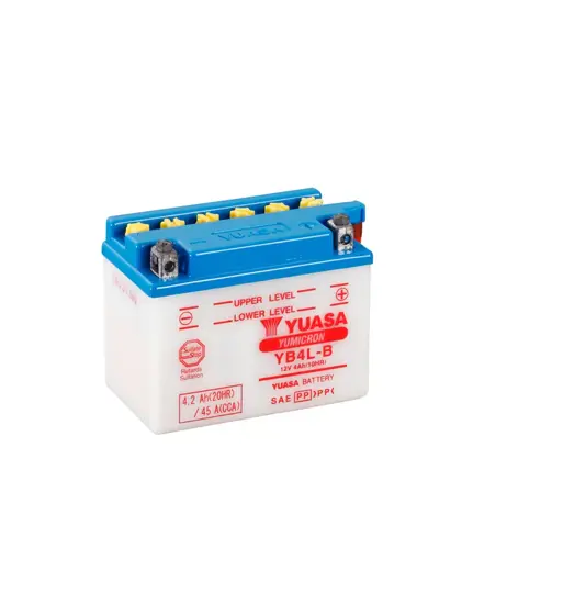 Yuasa YB4L-B 12V Batteri til Motorcykel