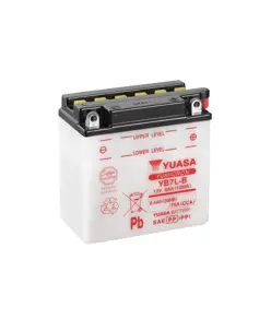 Yuasa YB7L-B 12V Batteri til Motorcykel