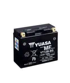 Yuasa YT12B-BS 12V AGM Batteri til Motorcykel