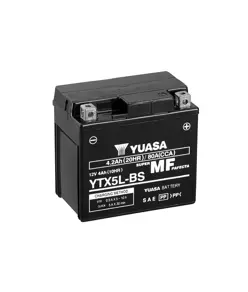 Yuasa YTX5L-BS 12V AGM Batteri til Motorcykel