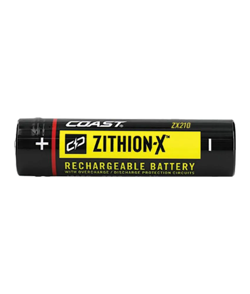 ZX210 Batteria ricaricabile Coast, compatibile con le torce COAST HX5 e HP1