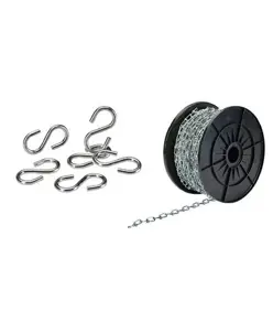 Kit di sospensione 5x1 m di catenelle + 6 ganci