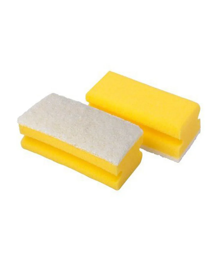100 Accoppiati spugne salvavita delicato 3M Scotch-Brite , 70x130 mm - per la pulizia anti-graffio