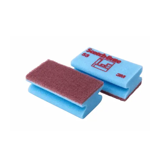 Accoppiati spugne salvavita delicato 3M Scotch-Brite™