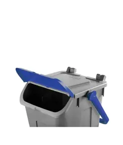 Bidone con sportello”a becco” in “Plastica Seconda Vita” Medial Duck