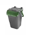 Bidone con sportello”a becco” in “Plastica Seconda Vita” Medial Duck
