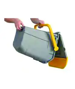 Bidone con sportello”a becco” in “Plastica Seconda Vita” Medial Duck