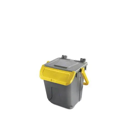 Bidone con sportello”a becco” in “Plastica Seconda Vita” Medial Duck