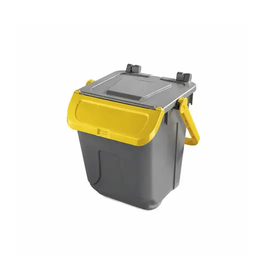 Bidone con sportello”a becco” in “Plastica Seconda Vita” Medial Duck