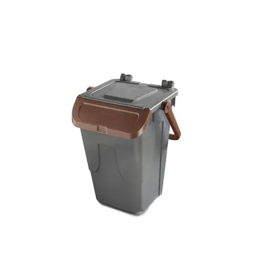 Bidone con sportello”a becco” in “Plastica Seconda Vita” Medial Duck