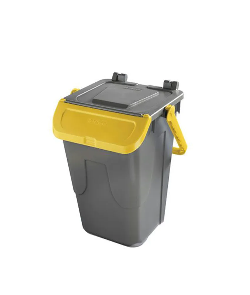 Bidone con sportello”a becco” in “Plastica Seconda Vita” Medial Duck