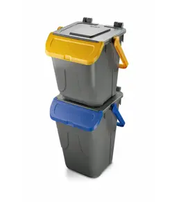Bidone con sportello”a becco” in “Plastica Seconda Vita” Medial Duck