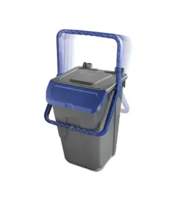 Bidone con sportello”a becco” in “Plastica Seconda Vita” Medial Duck