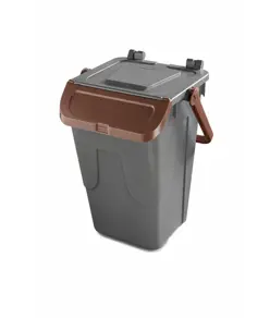 Bidone con sportello”a becco” in “Plastica Seconda Vita” Medial Duck