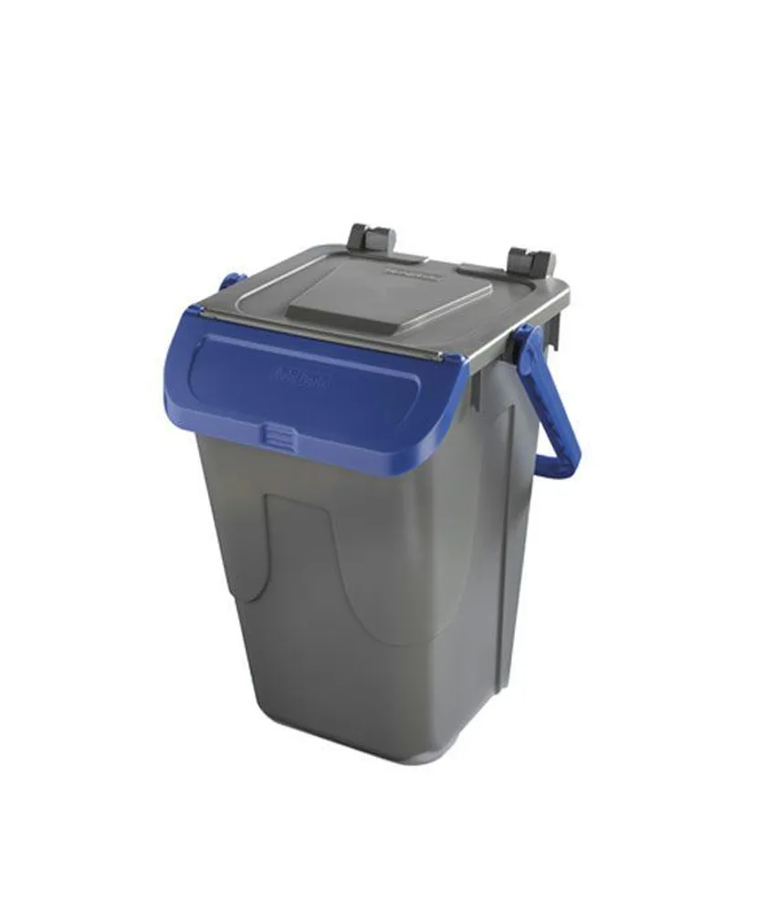 Bidone con sportello”a becco” in “Plastica Seconda Vita” Medial Duck