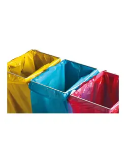 Carrello portasacco per la raccolta differenziata Medial Triflux
