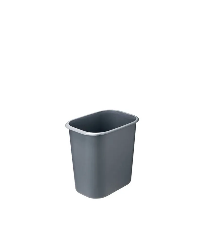 Cestino in plastica ignifuga rettangolare Medial Grisù plastic