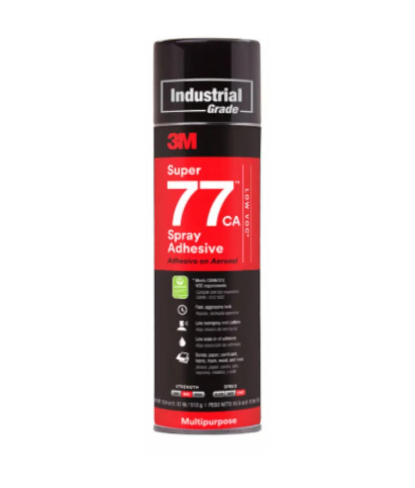 12 Colla spray trasparente 3M, 500 ml - tempo di incollaggio dai 15 secondi ai 30 minuti