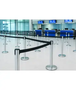 Colonna con nastro retraibile Medial International Colonna con nastro