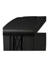 Contenitore a pedale Medial International Contenitore a pedale nero - 100% PP riciclato