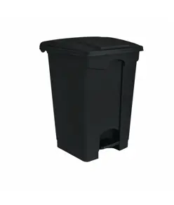 Contenitore a pedale Medial International Contenitore a pedale nero - 100% PP riciclato