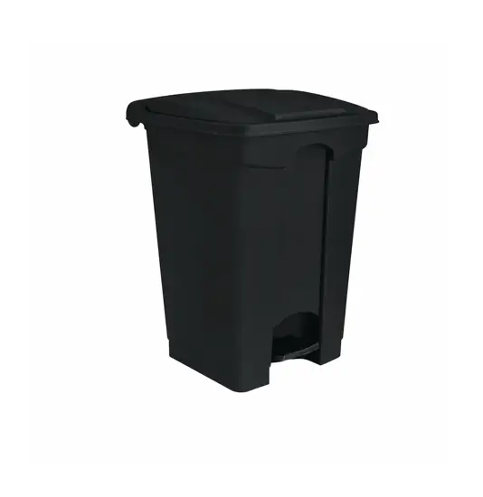 Contenitore a pedale Medial International Contenitore a pedale nero - 100% PP riciclato