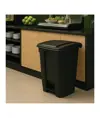 Contenitore a pedale Medial International Contenitore a pedale nero - 100% PP riciclato
