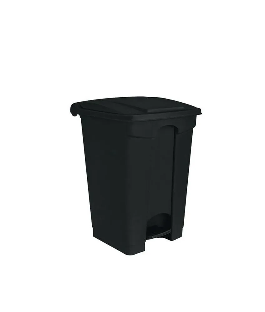 Contenitore a pedale Medial International Contenitore a pedale nero - 100% PP riciclato