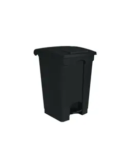 Contenitore a pedale Medial International Contenitore a pedale nero - 100% PP riciclato