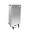 Contenitore mobile a pedale con tubolari in inox Medial Continox