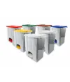 Contenitore mobile a pedale in plastica riciclata (min.70%) Medial Ecoconti