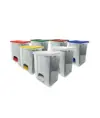 Contenitore mobile a pedale in plastica riciclata (min.70%) Medial Ecoconti