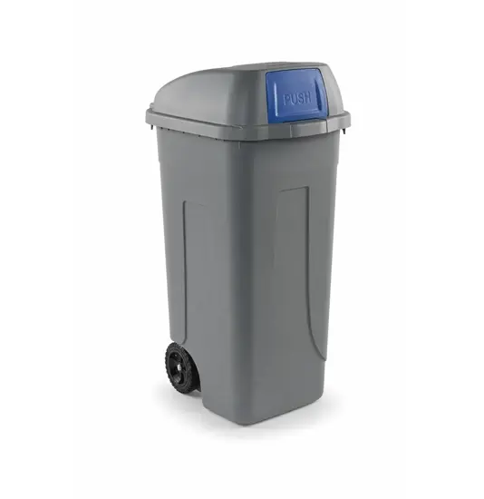Contenitore sportello basculante in “Plastica Seconda Vita” Medial Bloom Push