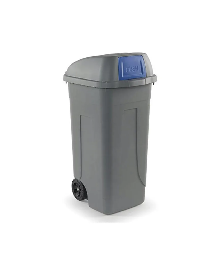 Contenitore sportello basculante in “Plastica Seconda Vita” Medial Bloom Push